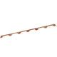 Whitecap Teak Handrail - 6 Loops - 63"L