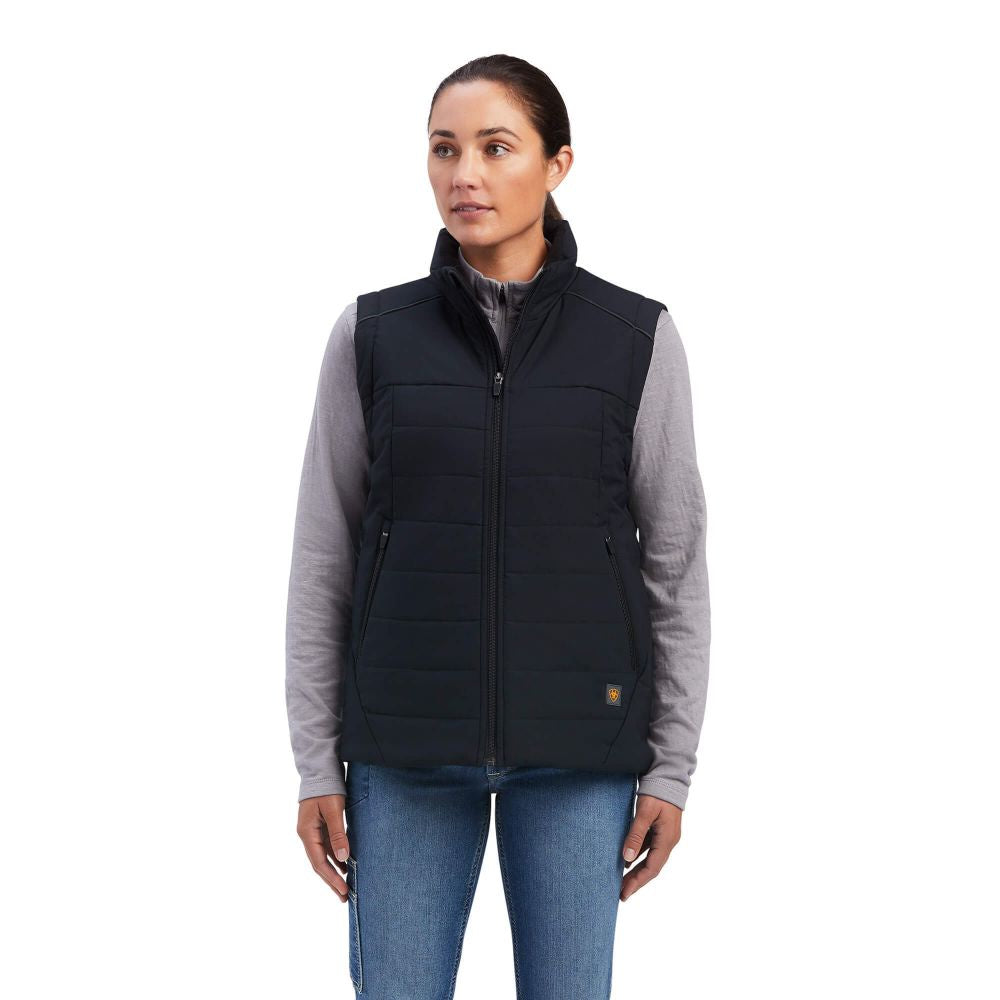 Ariat - Women`s Rebar Valkyrie Stretch Canvas Insulated Vest