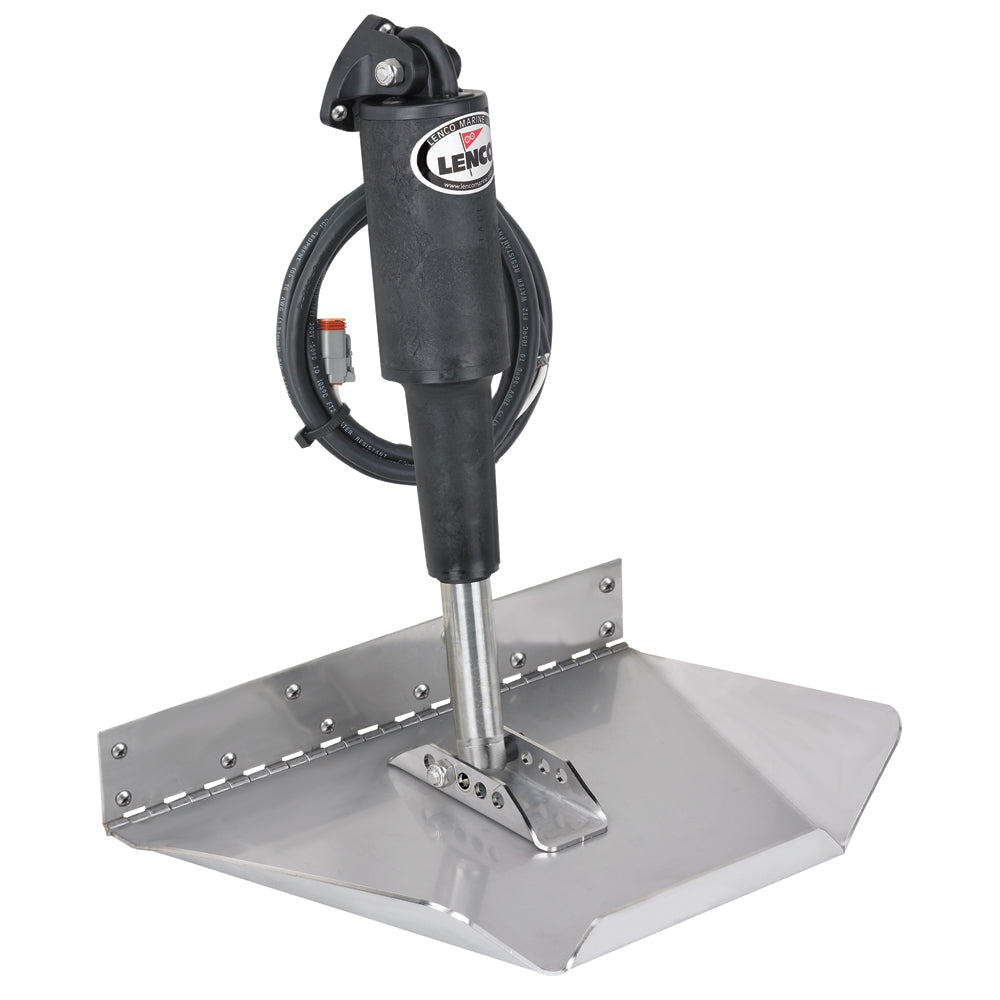 Lenco 9" x 14" Airboat Trim Tab Kit with o Switch