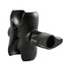 RAM Mount D Size Short Double Socket Arm for 2.25" Ball Base