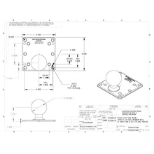RAM Mount 100x100mm VESA Plate with 2.25" Ball