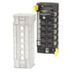 Blue Sea Systems 5052 ST CLB Circuit Breaker Block - 6 Position with Negative Bus