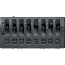 Blue Sea Systems 4309 WeatherDeck® 12V DC Waterproof Switch Panel - 8 Position