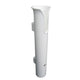 TACO Poly Stand-Off Rod Holder with Stainless Steel Hardware - White