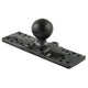 RAM Mount 6.25" x 2" Composite Base Plate with 1.5" Ball