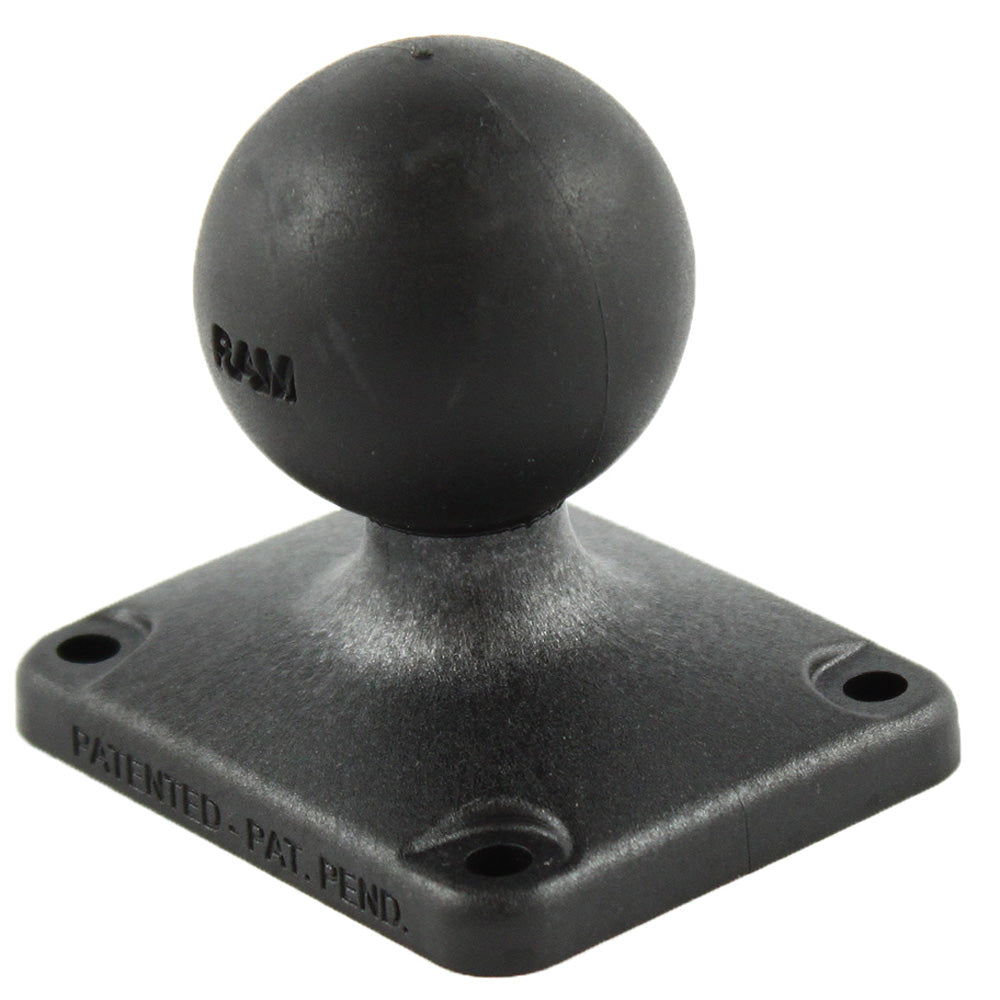 RAM Mount 2" x 2.5" Rectangle Composite Base with 1.5" Ball