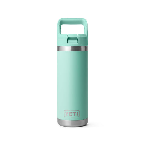 Yeti - Rambler 18 Oz C Straw Bottle - 18Oz / Mist/Pink/Grasshopper