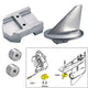 Tecnoseal Anode Kit with Hardware - Mercury Alpha 1 Gen 1 - Magnesium