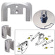 Tecnoseal Anode Kit with Hardware - Mercury Bravo 2-3 - Aluminum
