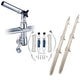Rupp Z-30 Top Gun Outrigger Kit with 15' Telescoping Poles & Complete Single Line Rigging Kit with Klickers Release Clips