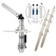 Rupp Classic Top Gun Outrigger Kit with 15' Poles & Complete Single Line Rigging Kit with Klickers Release Clips