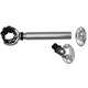 Rupp Threaded Antenna Support with 6" Flat Mount, Oval 4-Way Base & 1.5" Collar