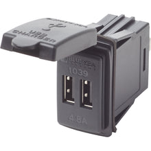 Blue Sea Systems Dual USB Charger - 24V Contura Mount