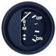 Faria Euro Black 2" Trim Gauge for Mercury / Mariner / Mercruiser / Volvo DP / Yamaha '01 and Newer