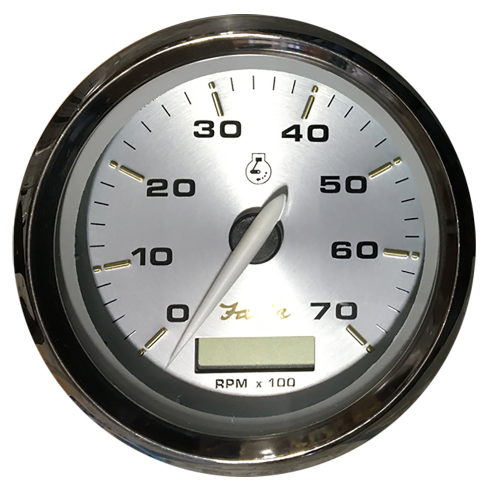 Faria Kronos 4" Tachometer with Hourmeter - 7,000 RPM (Gas - Outboard)