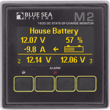Blue Sea Systems 1830 M2 DC SoC State of Charge Monitor
