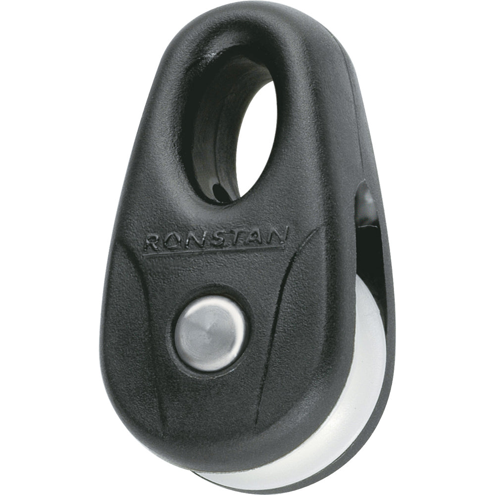 Ronstan Kite Block - Black with White Sheave (Pair)