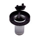 Perko Gas Fill for 1-1/2" Hose - Chrome Plated Zinc, Black Flange