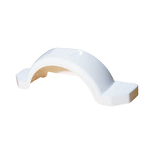 Fulton White Plastic Trailer Fender