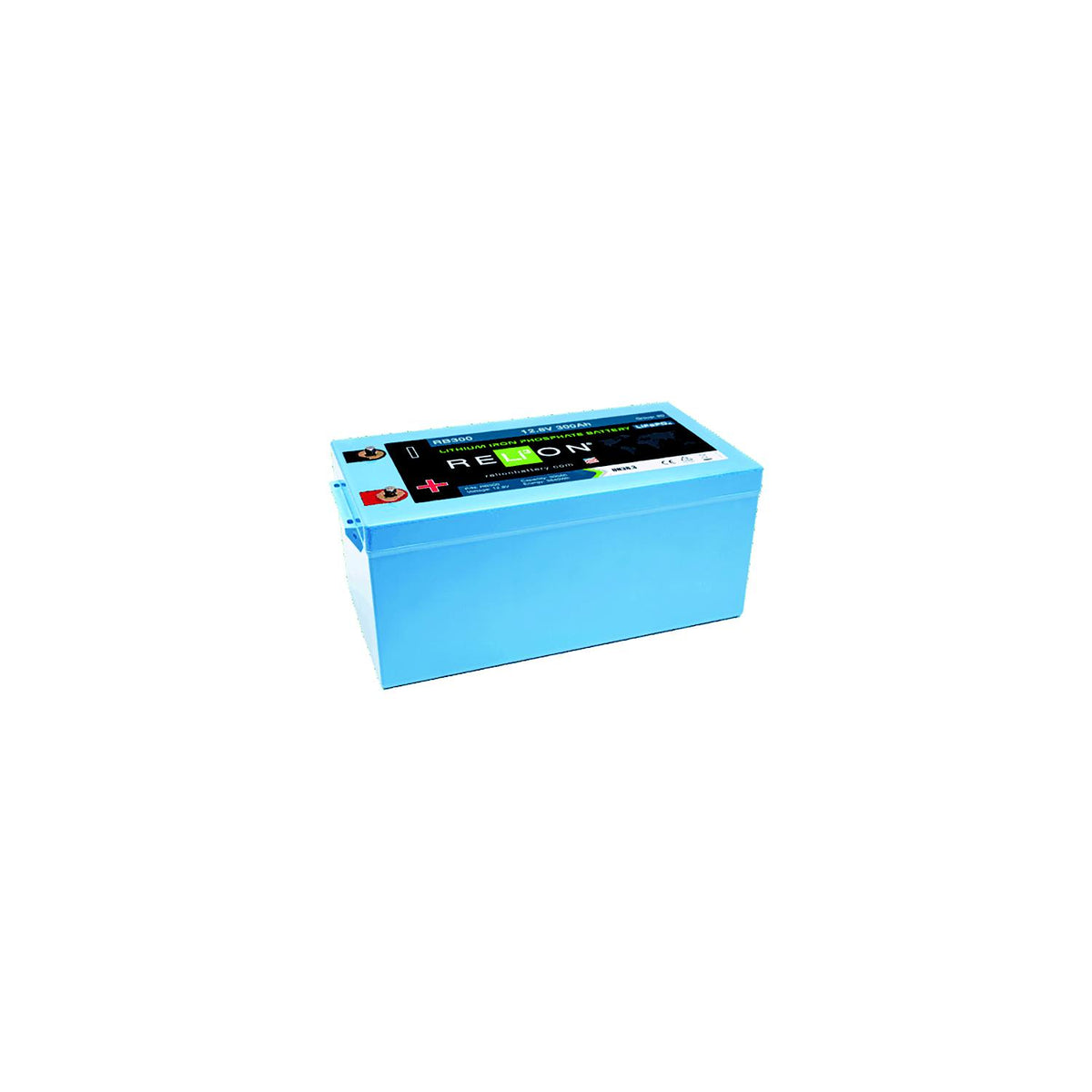 RELiON LiFePO4 Lithium Iron Phosphate 12V Battery, Group 8D