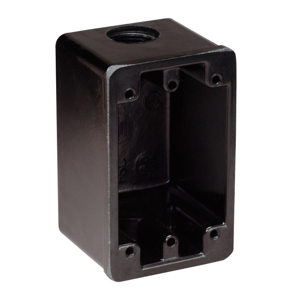 Marinco FS Box Black for 15A, 20A, 30A Receptacles
