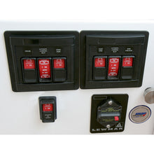 Blue Sea Systems 1147 Remote Control Panel with (2)2145 & (1)2146 Remote Control Contura Switch