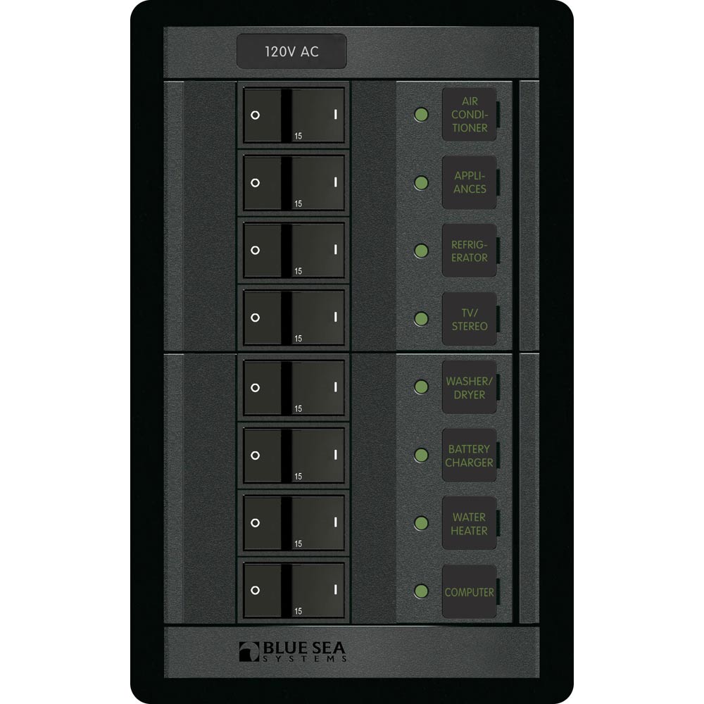 Blue Sea Systems 1228 120V AC 8 Position