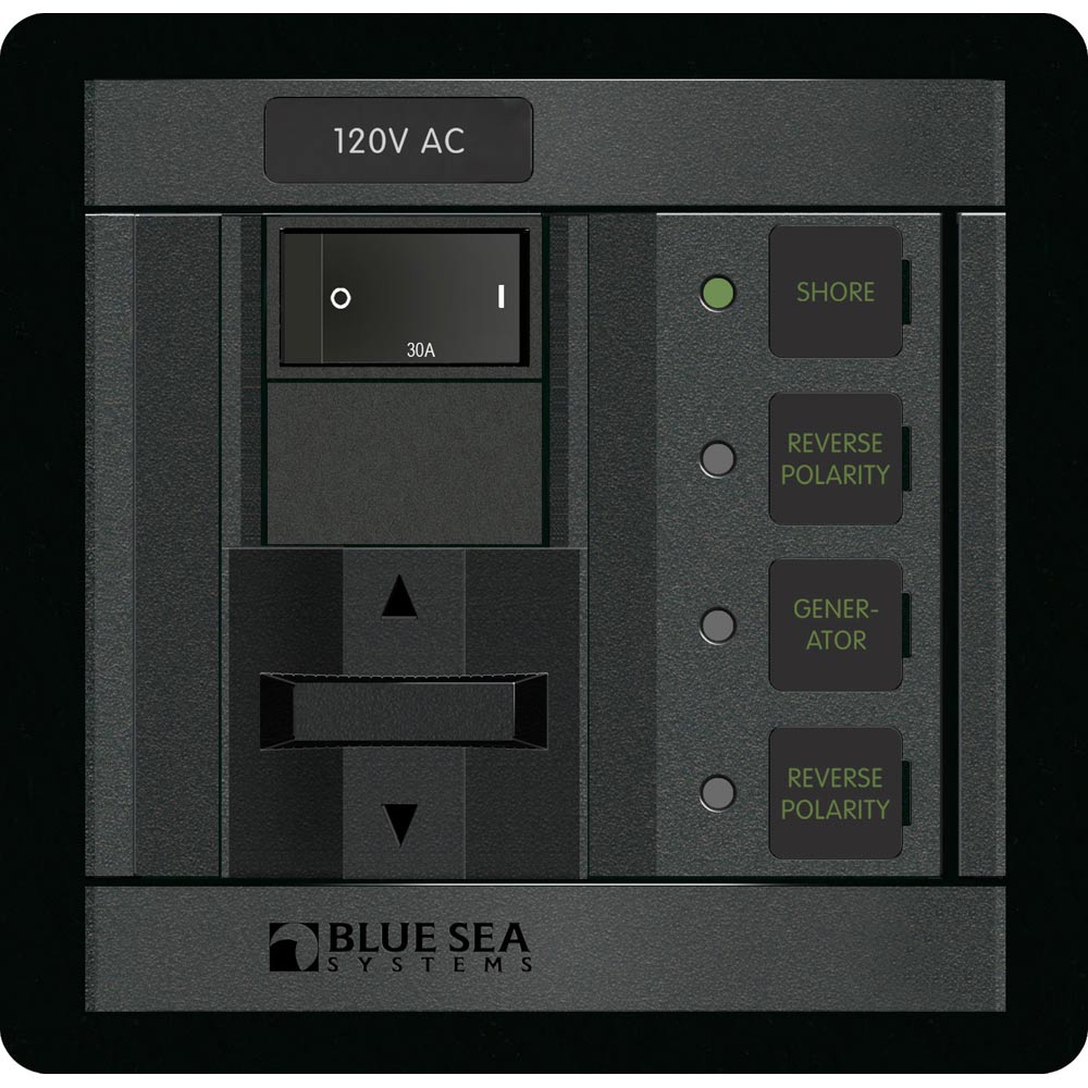 Blue Sea Systems 1208 120V AC 2 Sources - 30A