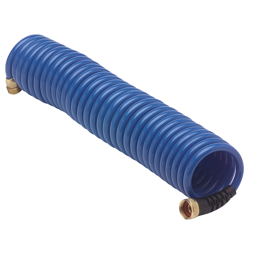 HoseCoil Blue Hose with Flex Relief - 25'