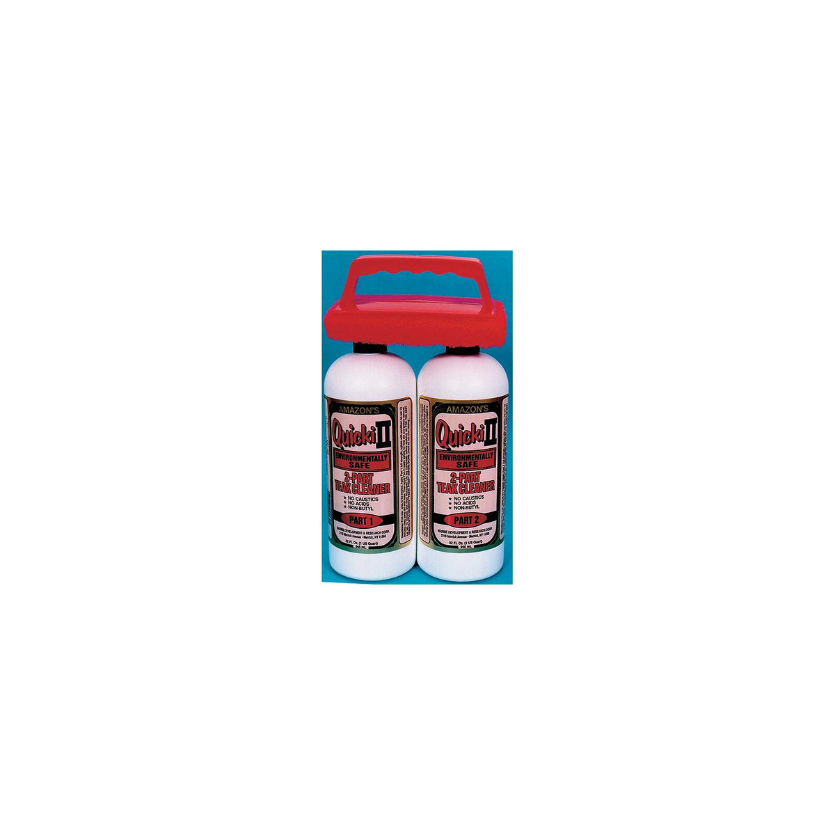 Amazon Two Part Teak Cleaner, Quart Kit