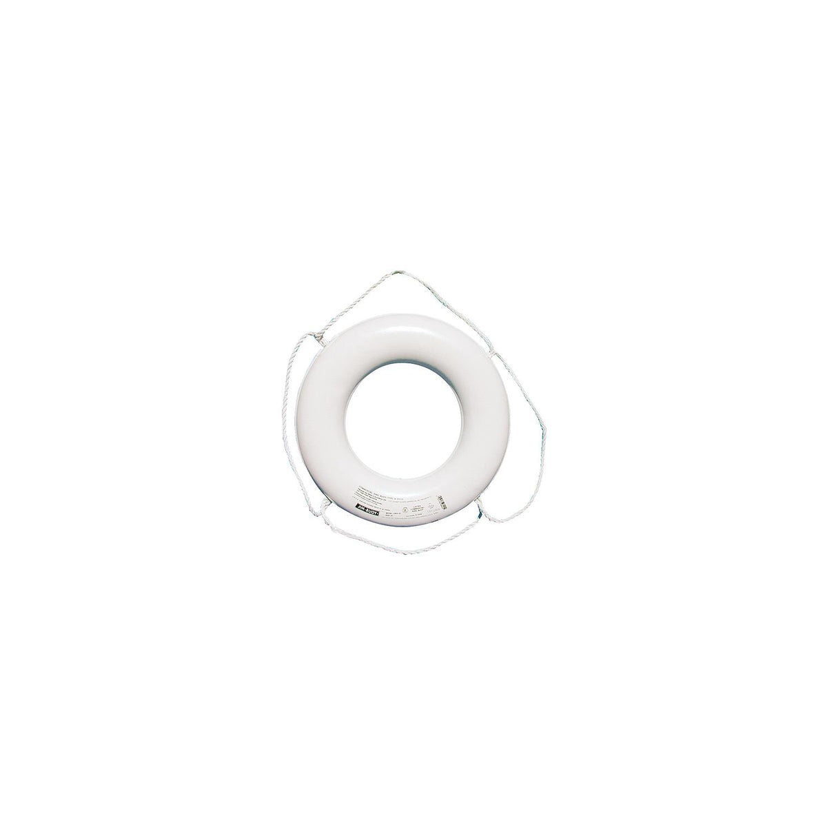 Cal June Jim-Buoy Closed Cell Foam U.S.C.G. Approved Life Ring With Rope Molded Into Core GW-X-30