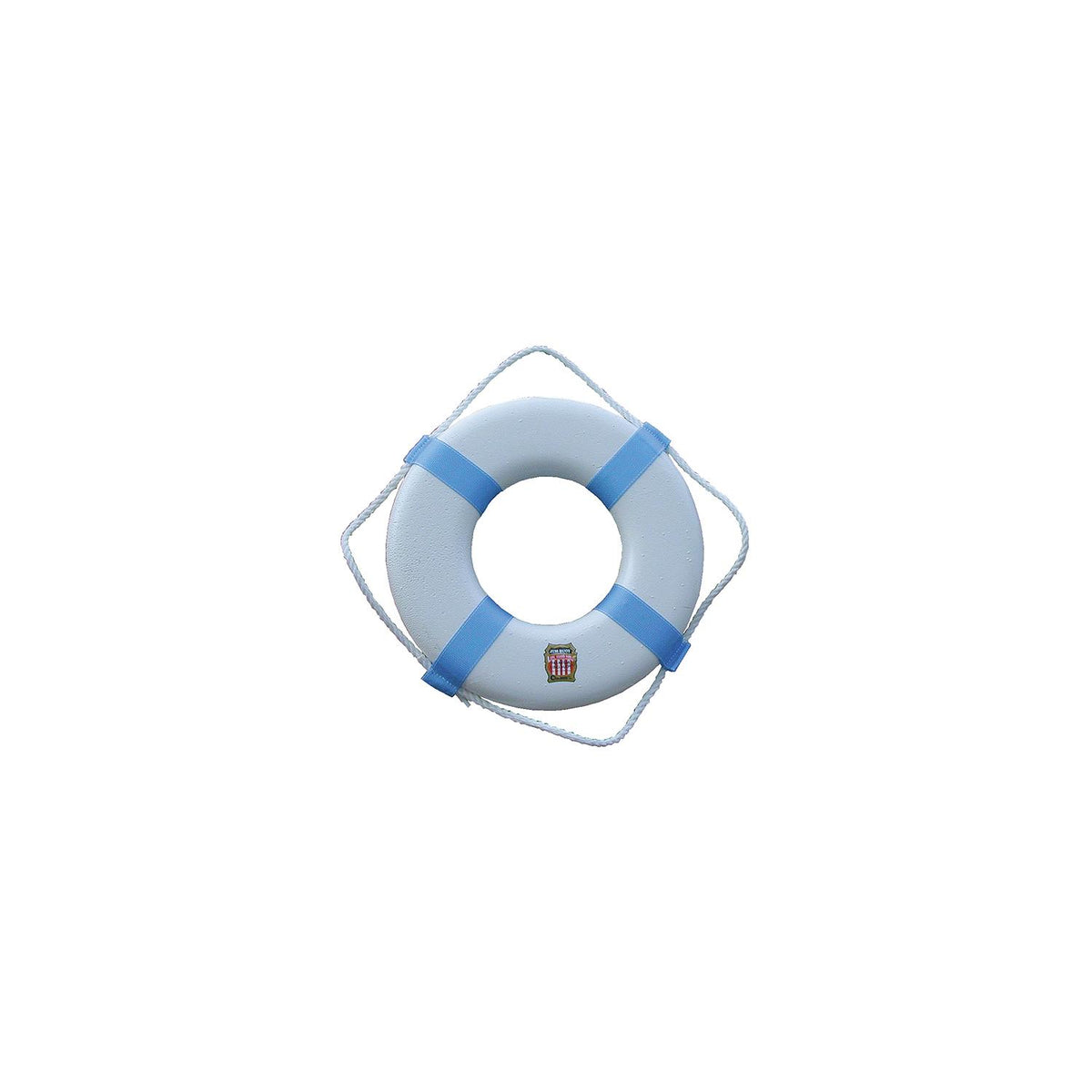 Cal June Jim-Buoy P17 Swimming Pool and Decorative Life Ring, 17" White