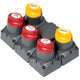 BEP Battery Distribution Cluster for Twin Outboard Engines with Three Battery Banks with Motorized VSR