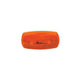 FulTyme RV Marker/Clearance Light With Reflex, Yellow Lens, White Base SC590-1102