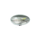 FulTyme RV Oval Porch/Utility Light with Switch, Clear/ White housing