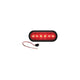 FulTyme RV LED 6" Oval Sealed Tail Light Kit for Flush Mount
