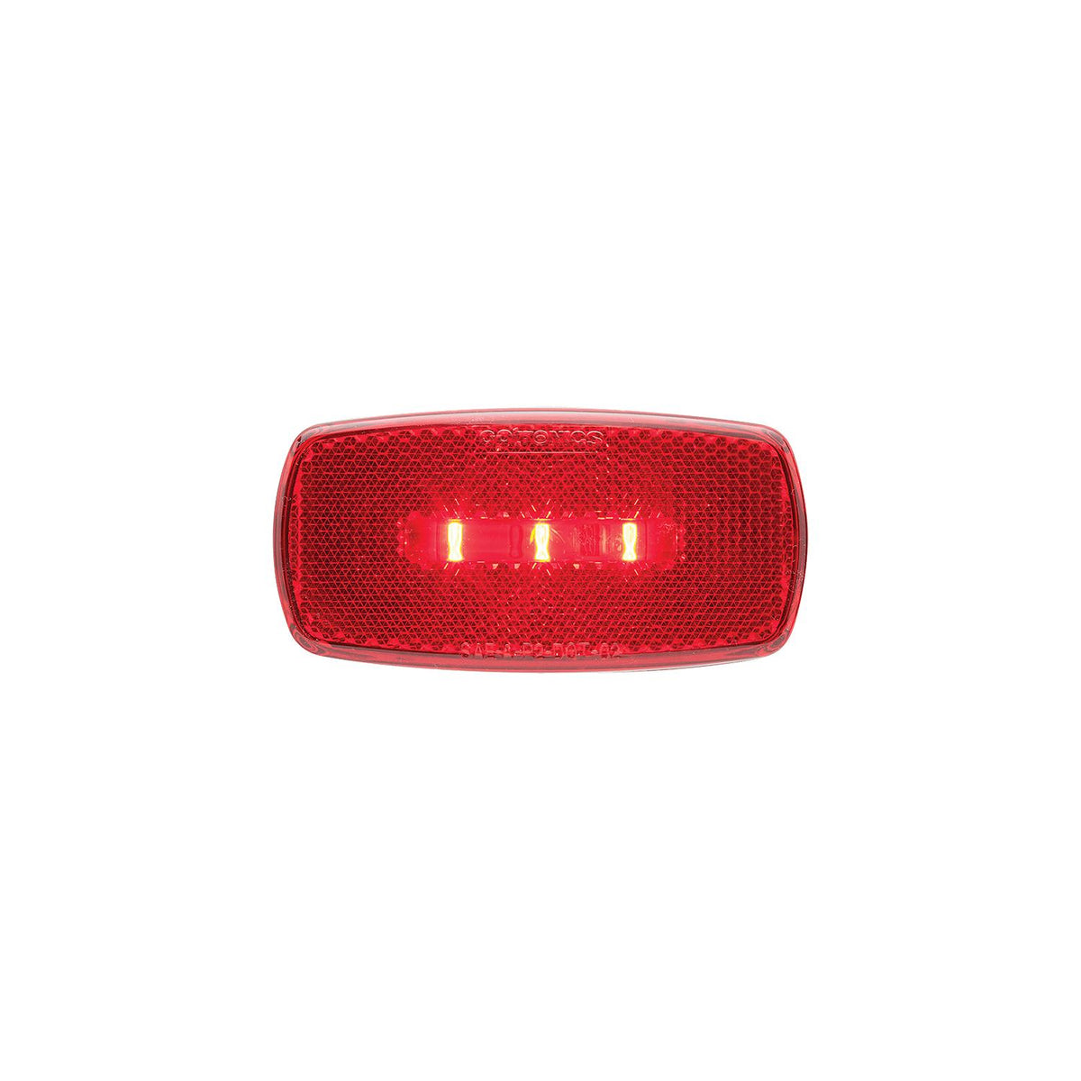 FulTyme RV LED Surface-Mount Marker/Clearance Light With Reflex, Red