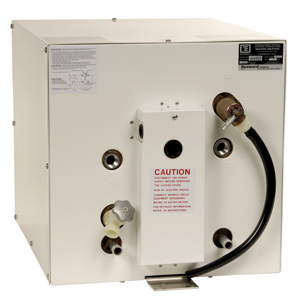 Whale Seaward 11 Gallon Hot Water Heater with Front Heat Exchanger - White Epoxy - 120V - 1500W