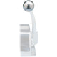 Rupp Control Knob Silver For Morse Controls (3/8-24 Thread)