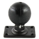RAM Mount 2" x 3" Rectangle Base with 2.25" Ball