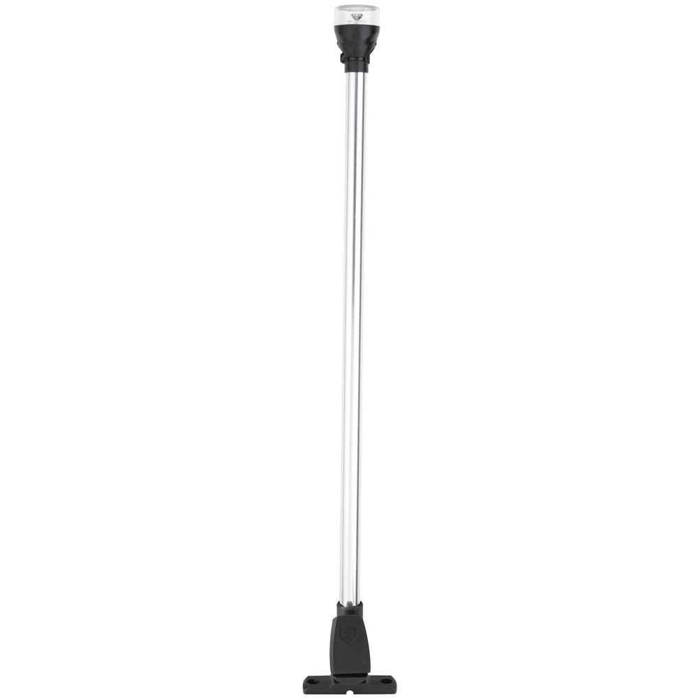 Attwood LightArmor Fold Down 12" All Around Light 2nm with Cam-Lock Base