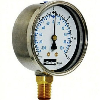 Parker Racor Rk-19667 Doubl Racor Vac. Gauge