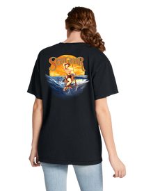 Sea Gear - Saltwater Cowgirl Comfort Colors Short Sleeve Pocket