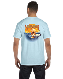 Sea Gear - Saltwater Cowgirl Comfort Colors Short Sleeve Pocket