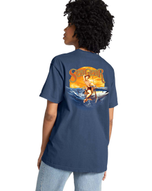 Sea Gear - Saltwater Cowgirl Comfort Colors Short Sleeve Pocket