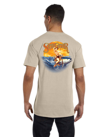Sea Gear - Saltwater Cowgirl Comfort Colors Short Sleeve Pocket