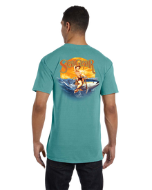 Sea Gear - Saltwater Cowgirl Comfort Colors Short Sleeve Pocket