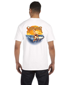 Sea Gear - Saltwater Cowgirl Comfort Colors Short Sleeve Pocket