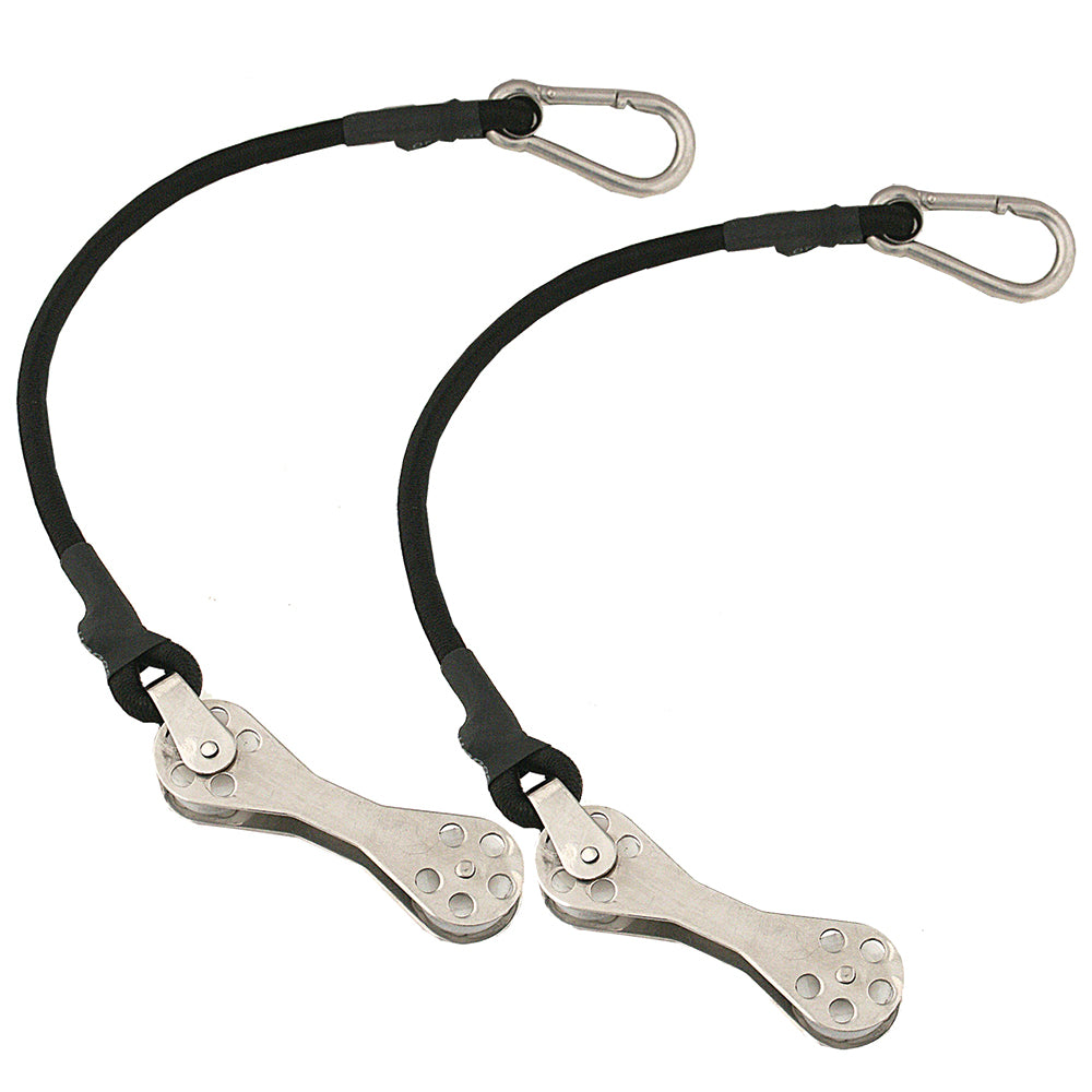 Taco Shock Cord with Double Roller (Pair)