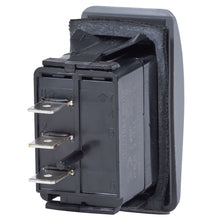 Blue Sea Systems 7933 Contura II Switch SPDT Black - (ON)-OFF-(ON)